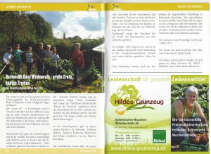 Bericht Garten AG Haus Wildenrath